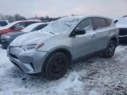 Salvage cars for sale at Duryea, PA auction: 2018 Toyota Rav4 LE