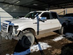 Salvage cars for sale from Copart Brighton, CO: 2013 Ford F150 Supercrew