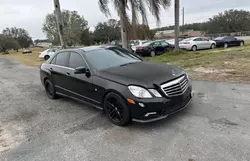 Salvage cars for sale at Apopka, FL auction: 2011 Mercedes-Benz E 350 4matic