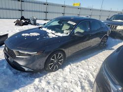 Honda salvage cars for sale: 2024 Honda Accord Touring Hybrid