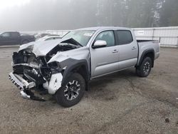 Salvage cars for sale at Arlington, WA auction: 2021 Toyota Tacoma Double Cab