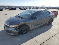 Honda Civic lx Vehiculos salvage en venta: 2012 Honda Civic LX