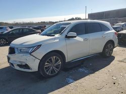 Salvage cars for sale from Copart Fredericksburg, VA: 2017 Acura MDX Technology