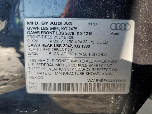 2018 Audi Q5 Premium Plus