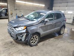 Ford Vehiculos salvage en venta: 2018 Ford Ecosport SE