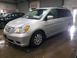 Salvage cars for sale at Elgin, IL auction: 2010 Honda Odyssey EXL