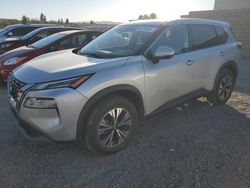 Salvage cars for sale at Mentone, CA auction: 2021 Nissan Rogue SV