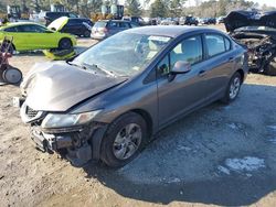 Salvage cars for sale at Hampton, VA auction: 2013 Honda Civic LX