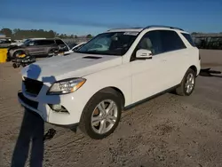 Salvage cars for sale at Harleyville, SC auction: 2015 Mercedes-Benz ML 350 4matic