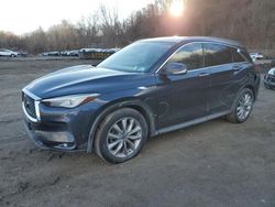 Salvage cars for sale at Marlboro, NY auction: 2019 Infiniti QX50 Essential