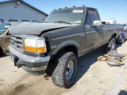 Salvage cars for sale from Copart Pekin, IL: 1996 Ford F150