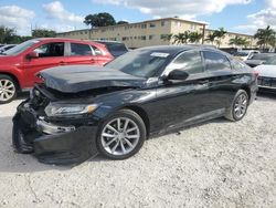 Honda salvage cars for sale: 2021 Honda Accord LX