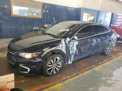 Salvage cars for sale at Indianapolis, IN auction: 2017 Chevrolet Malibu LT