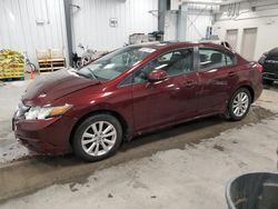 Salvage cars for sale at Ottawa, ON auction: 2012 Honda Civic EXL