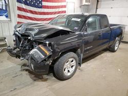 Salvage cars for sale at Lyman, ME auction: 2018 Chevrolet Silverado K1500 LT