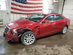 Salvage cars for sale at Lyman, ME auction: 2017 Cadillac ATS Luxury