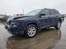 Salvage cars for sale at Grand Prairie, TX auction: 2015 Jeep Cherokee Latitude