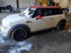 Salvage cars for sale from Copart Windsor, NJ: 2012 Mini Cooper S