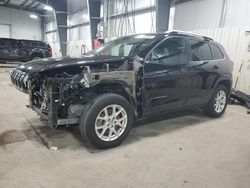 Jeep salvage cars for sale: 2018 Jeep Cherokee Latitude Plus