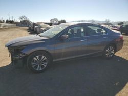 Salvage cars for sale from Copart San Martin, CA: 2015 Honda Accord LX