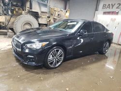 Salvage cars for sale at Elgin, IL auction: 2014 Infiniti Q50 Base