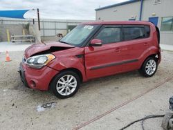 KIA salvage cars for sale: 2012 KIA Soul +