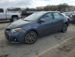 Salvage cars for sale at Las Vegas, NV auction: 2015 Toyota Corolla L