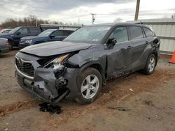 Toyota Highlander l salvage cars for sale: 2020 Toyota Highlander L