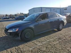 Salvage cars for sale at Vallejo, CA auction: 2013 Volkswagen Passat S