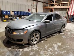 Salvage cars for sale at Sikeston, MO auction: 2013 Volkswagen Passat SE