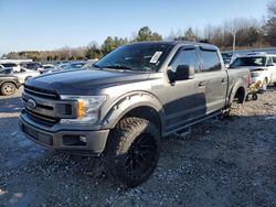 Ford f150 Supercrew salvage cars for sale: 2018 Ford F150 Supercrew