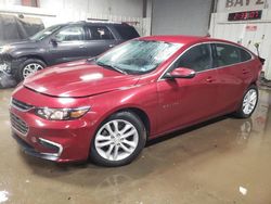 Chevrolet salvage cars for sale: 2018 Chevrolet Malibu LT