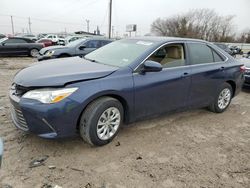 Salvage cars for sale at Oklahoma City, OK auction: 2015 Toyota Camry LE