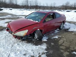 Salvage cars for sale from Copart Marlboro, NY: 2004 Honda Accord EX