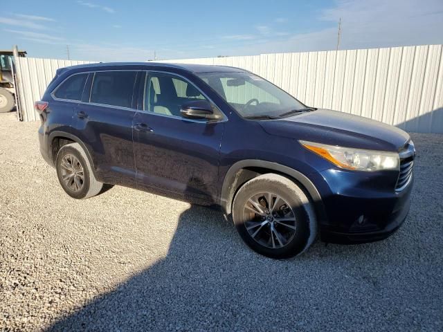 2016 Toyota Highlander XLE