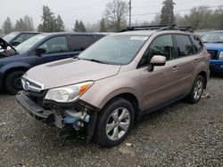 Subaru Forester salvage cars for sale: 2014 Subaru Forester 2.5I Premium