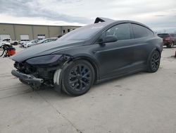 Salvage cars for sale at Wilmer, TX auction: 2022 Tesla Model X