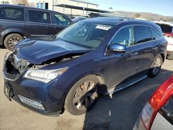 Acura salvage cars for sale: 2016 Acura MDX Advance