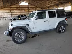 Vehiculos salvage en venta de Copart Phoenix, AZ: 2020 Jeep Wrangler Unlimited Sahara