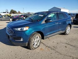 Flood-damaged cars for sale at auction: 2020 Ford Edge Titanium