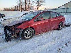 Toyota Prius salvage cars for sale: 2017 Toyota Prius