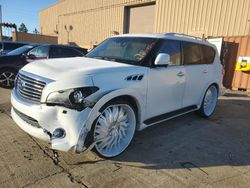 Salvage cars for sale at Gaston, SC auction: 2012 Infiniti QX56