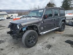 Jeep Wrangler salvage cars for sale: 2021 Jeep Wrangler Unlimited Sport