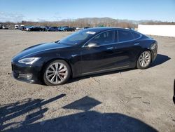 Salvage cars for sale from Copart Assonet, MA: 2016 Tesla Model S