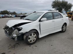 Salvage cars for sale at Orlando, FL auction: 2004 Toyota Corolla CE