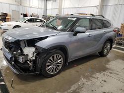 Toyota Vehiculos salvage en venta: 2020 Toyota Highlander Hybrid Platinum