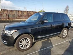 Salvage cars for sale at Wilmington, CA auction: 2017 Land Rover Range Rover