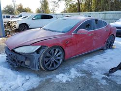 Tesla Vehiculos salvage en venta: 2013 Tesla Model S