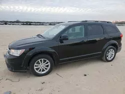 Salvage cars for sale at San Antonio, TX auction: 2014 Dodge Journey SXT