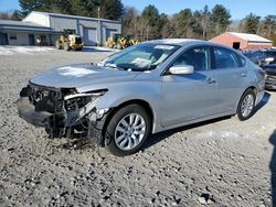 Salvage cars for sale at Mendon, MA auction: 2015 Nissan Altima 2.5